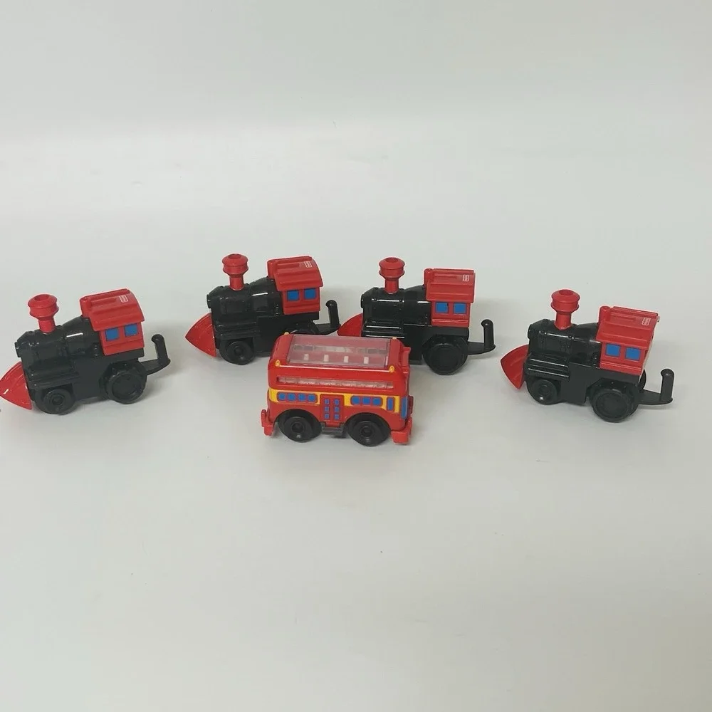 Geotrax Railway Train Steam Engine Locomotives Lot 2004 Push Pull